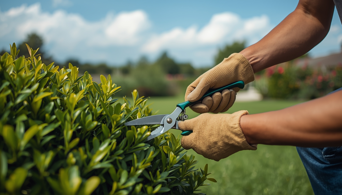 Shrub and hedge trimming from Ylaxyronstyx